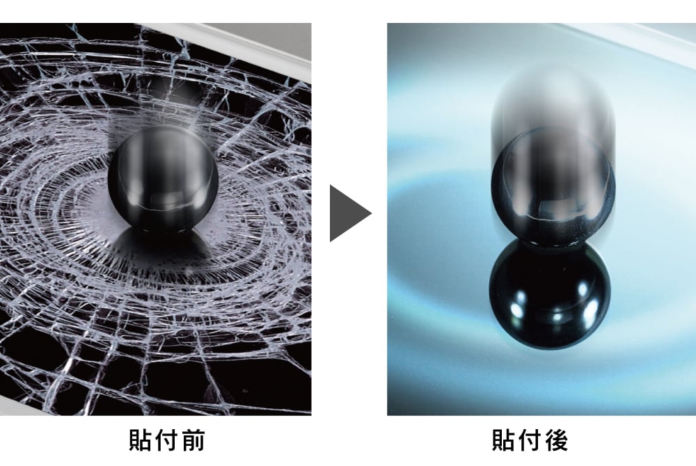 衝撃吸収イメージ