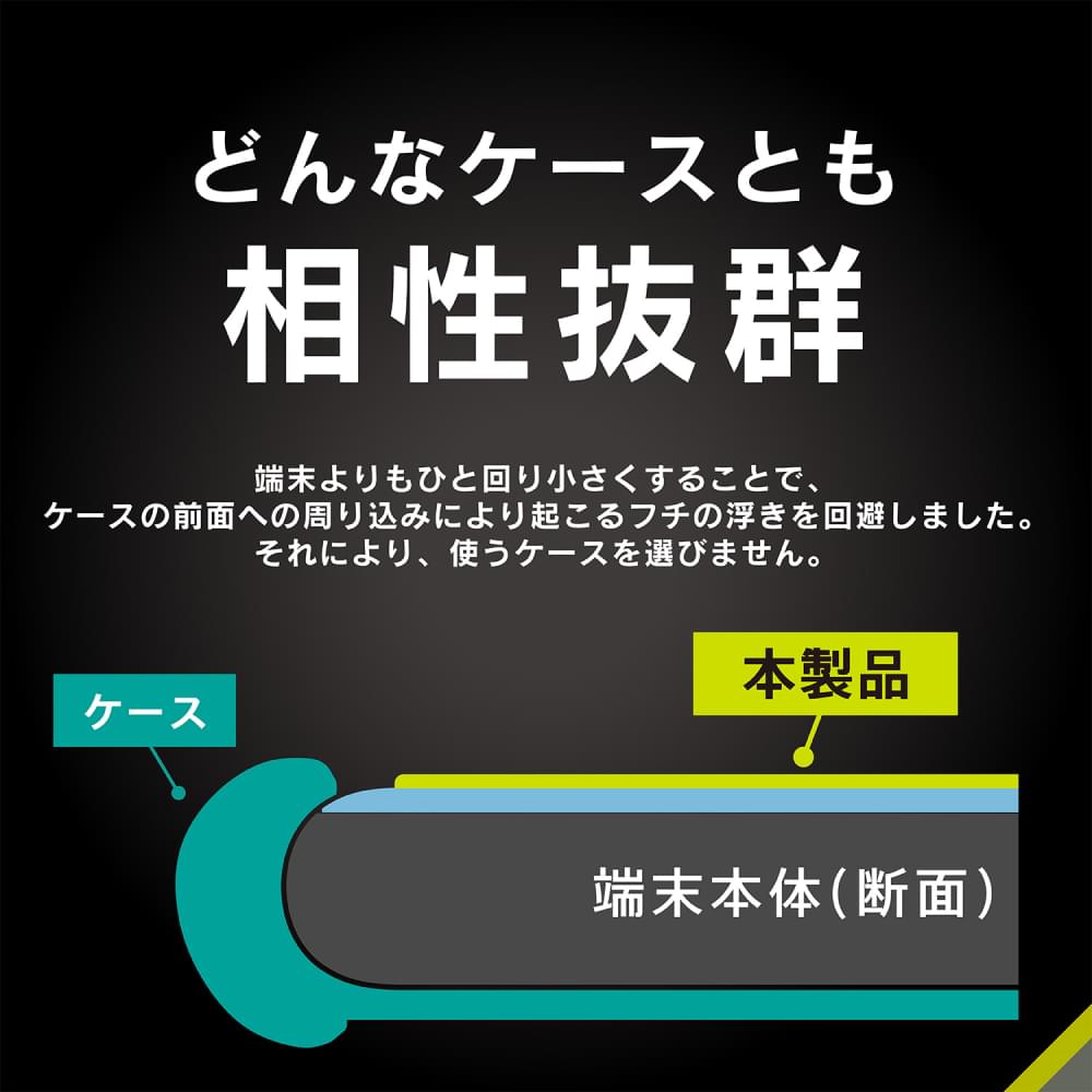 ケースに干渉しない